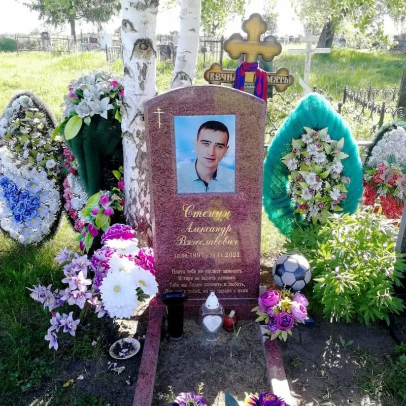 Пример изготовленного нами памятника